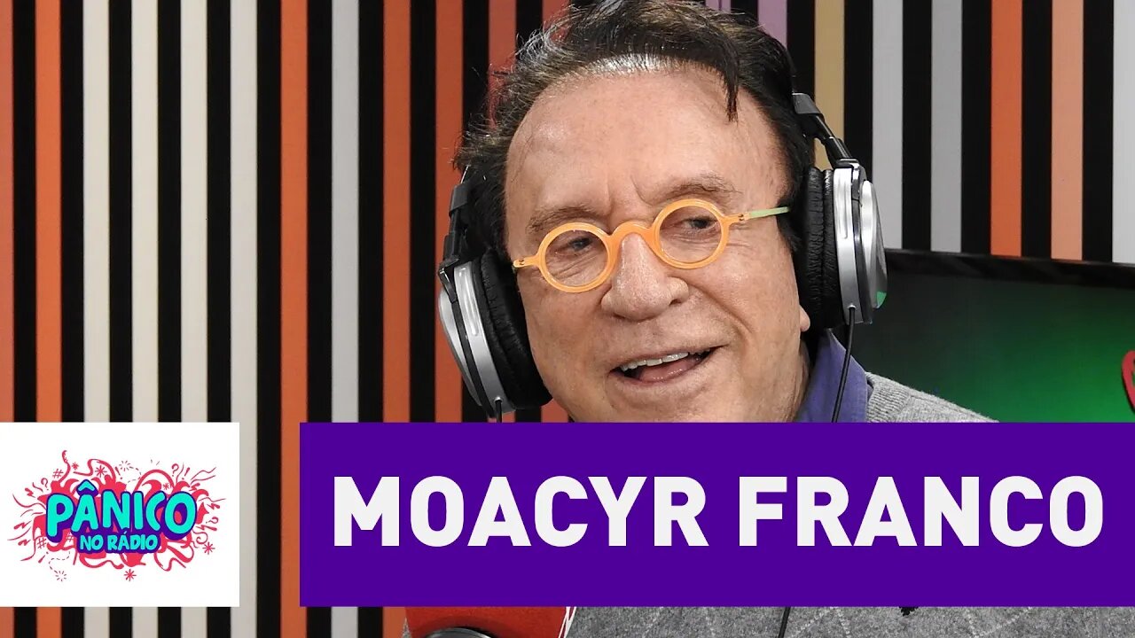 “Eu não aguento mais o Carlos Alberto” brinca Moacyr Franco | Pânico