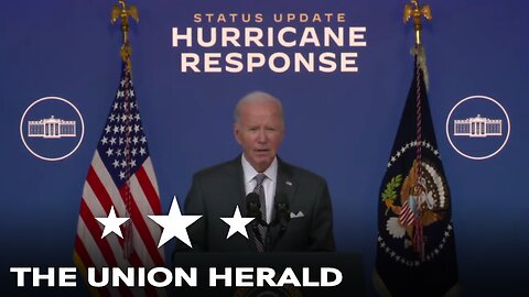 President Biden Delivers Remarks on the Impact of Hurricane Milton