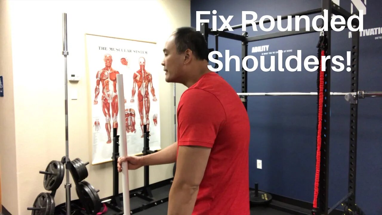 FIX Rounded Shoulders! | Dr Wil & Dr K