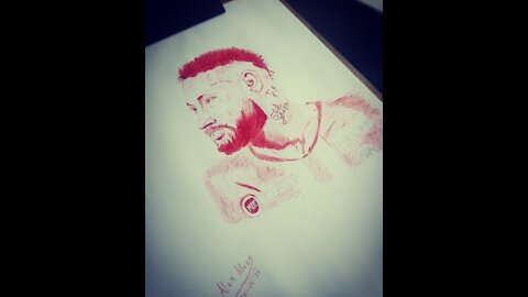 Speed drawing neymar