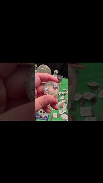 Colorized Silver Coin! #money