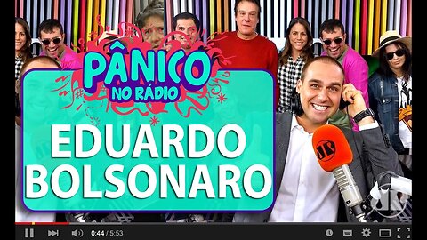 Eduardo Bolsonaro - Pânico - 24/06/16