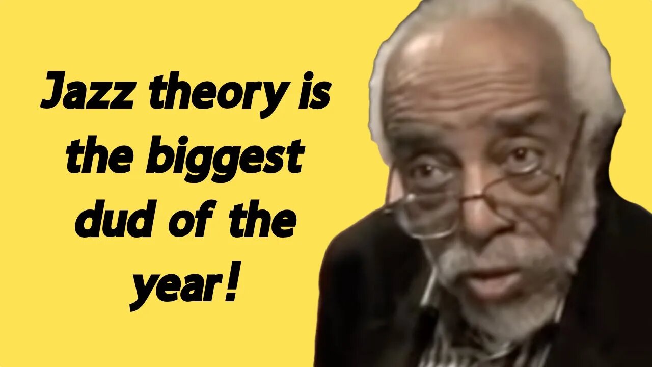 Barry Harris: Jazz theory is the biggest dud of the year!