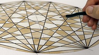 Attempting to draw in the 10th dimension Δ The 10-Simplex