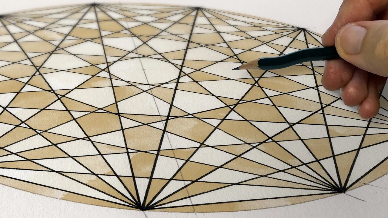 Attempting to draw in the 10th dimension Δ The 10-Simplex