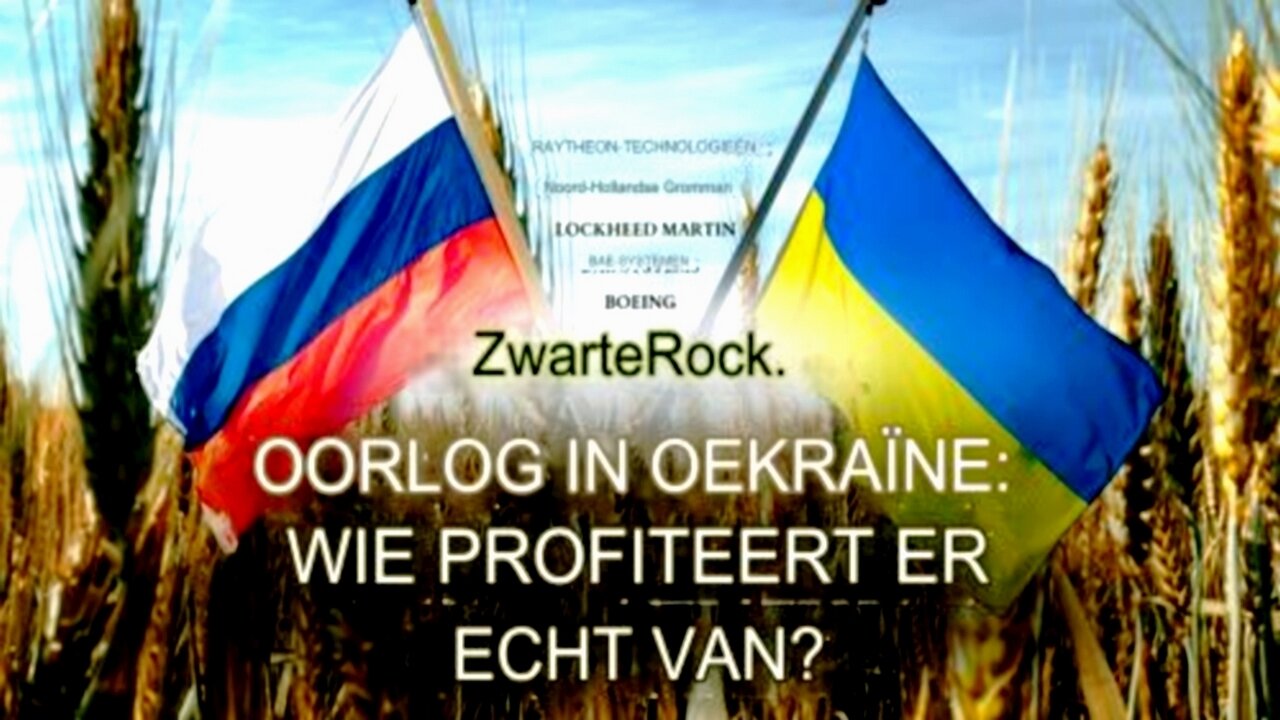 RFK Jr. Wie Echt Winst Haalt uit De Oekraïne Oorlog.