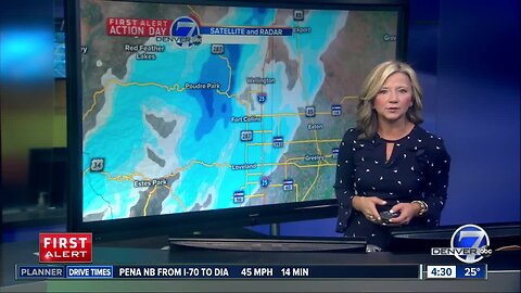 4 a.m. update: Wintry mix in Denver before band of snow mid morning