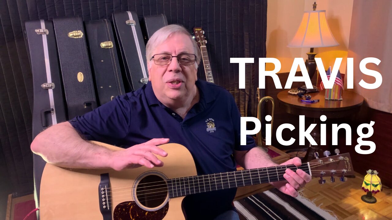 3 finger Travis Picking Pattern Tutorial