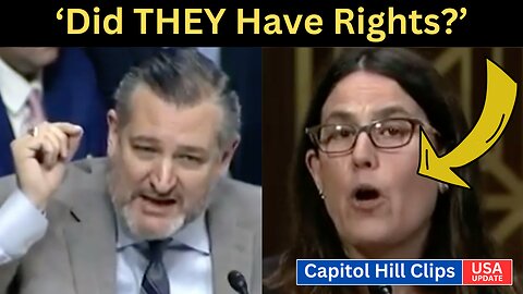 Chaos Erupts When Senator Cruz Calls Out WOKE Leftest Judge On Women's RIGHTS
