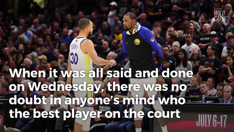 Kevin Durant Showed Why The Warriors Are Virtually Unbeatable