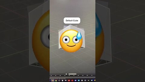 NOT the DEFAULT CUBE! 😢 #shorts