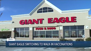 Giant Eagle Pharmacy to begin walk-in COVID-19 vaccinations