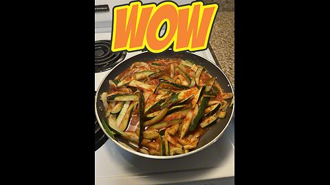 Zucchini spaghetti