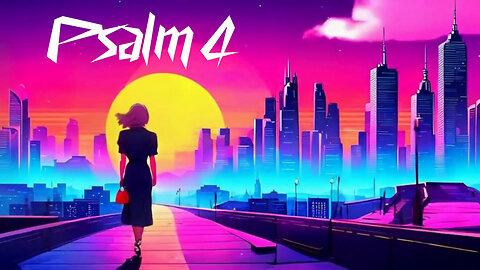 Psalm 4 | Set to Music | Retrowave | 1650 Metrical Psalter
