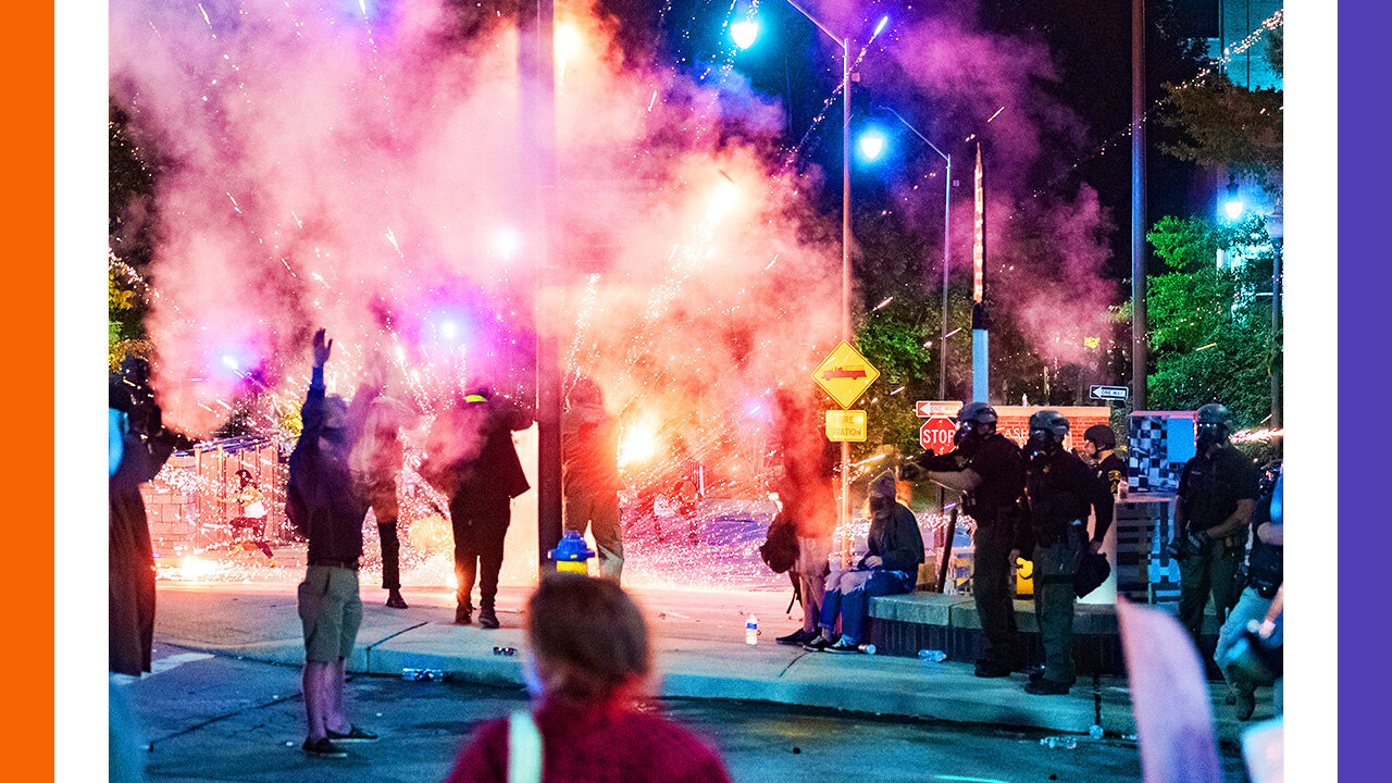 LAPD Arrests Roe Rioters Amid Chaos