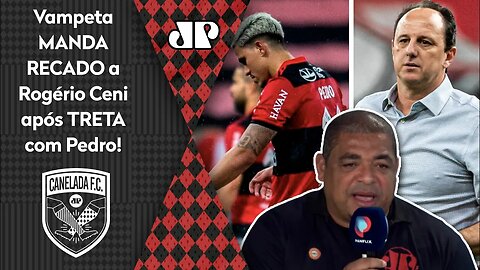 "Cara, você é PAGO para..." Vampeta MANDA RECADO a Rogério Ceni após TRETA com Pedro no Flamengo!