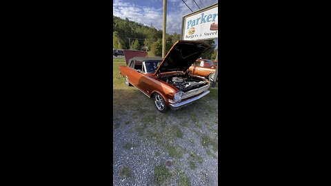Fresh built 2962 Chevy II Nova convertible show stopper