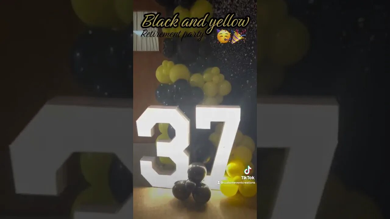 Retirement Party Decor