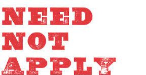 White Men Need Not Apply