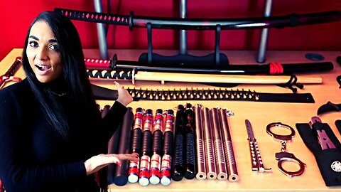 Revealing My Secret Martial Artists Weapons Collection #weaponcollection