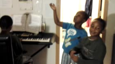 Three Little Boys Bring The Opera Home