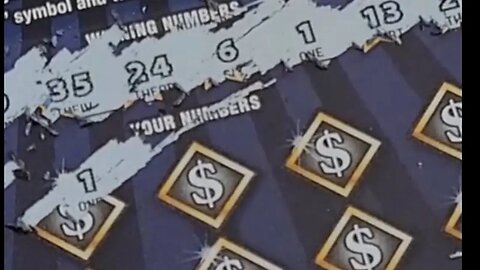TWO WINNING $20 Scratch Off Lottery Tickets!!