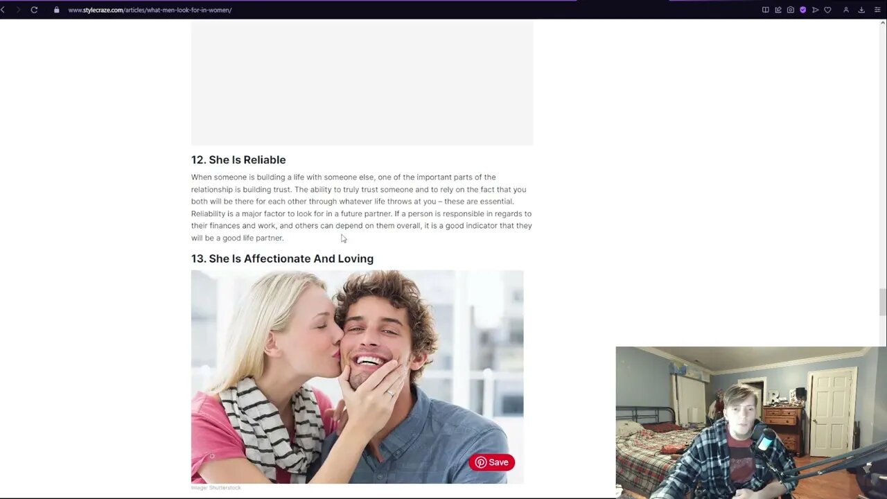 Apparently these are the things men want in a female partner?