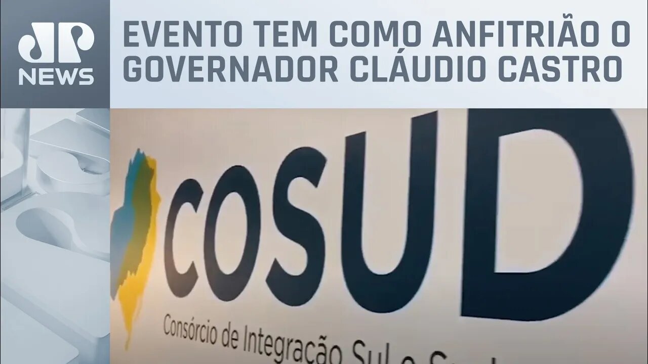 Rio de Janeiro recebe governadores do consórcio Sul e Sudeste