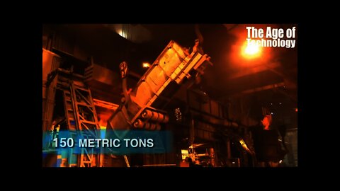 Процесс производства рулонов, прутков и других замечательных изделий