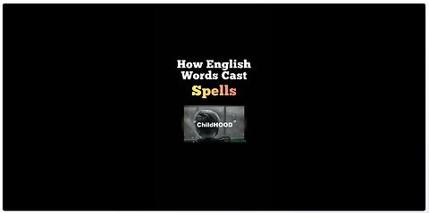 How English Words Cast Spells