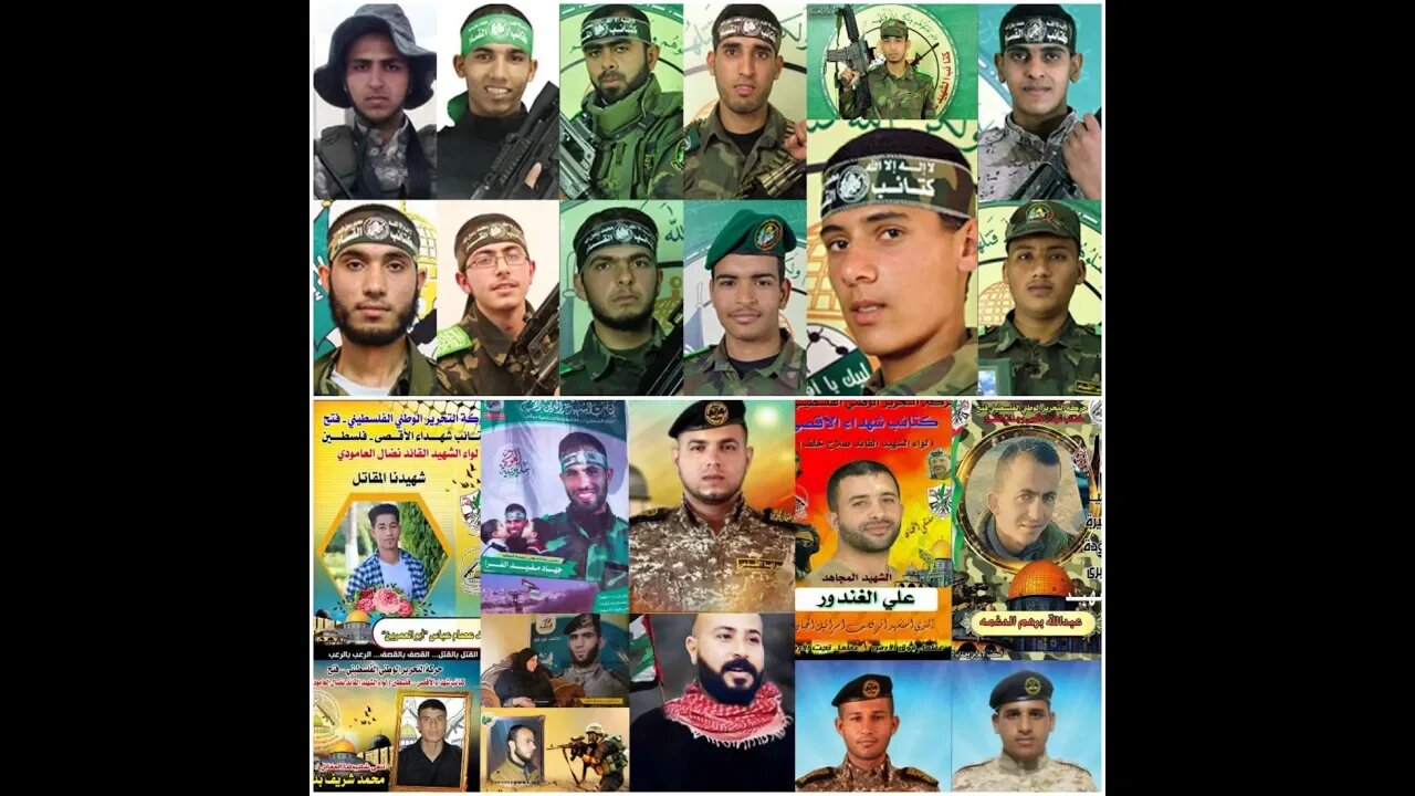 Meet some of the "Civilians" killed at Gaza border