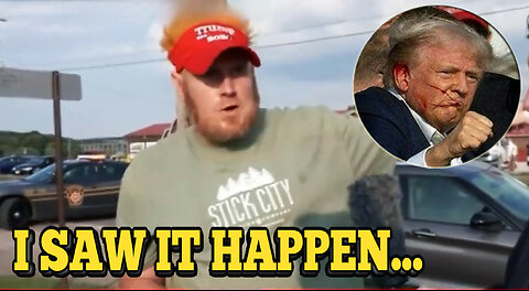 Trump Rally Shooting Witness SPEAKS OUT in VIRAL Interview