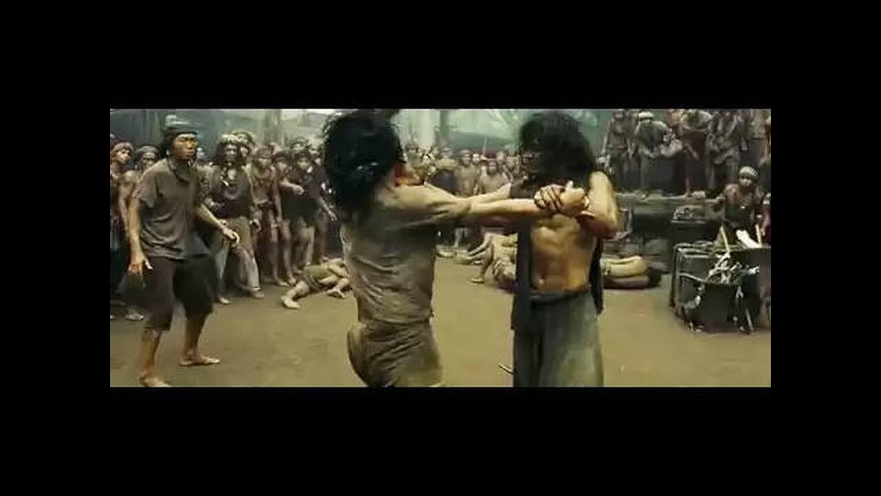 Ong Bak 2 - Slave Fight Scene -HUN DUB-