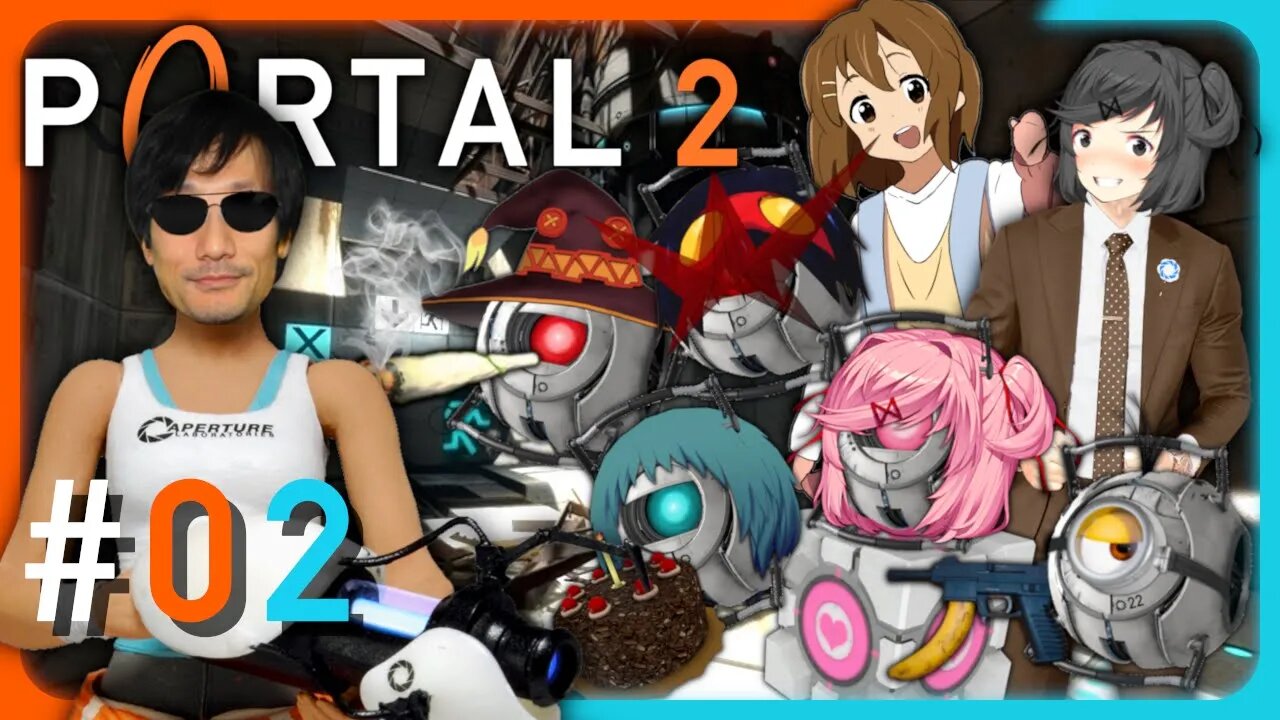 MULHERES DO MITO? - Portal 2 #02 ft. @Luxinhe
