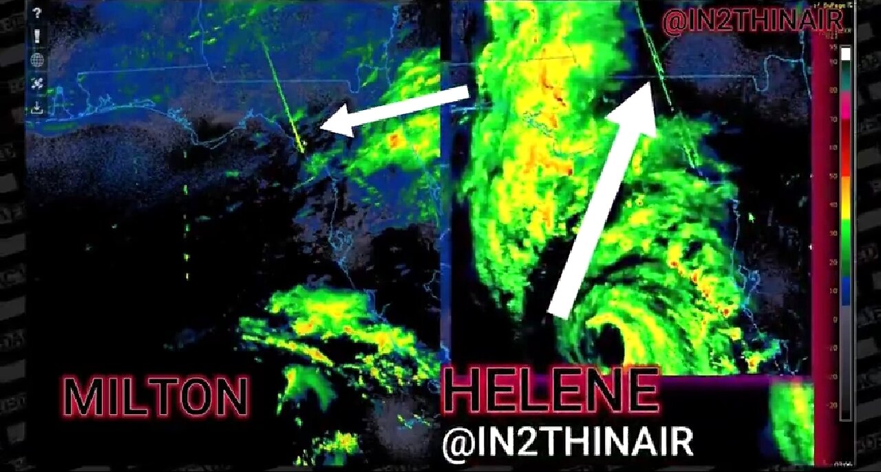 REDACTED W/ "IS THE US GOVERNMENT CONTROLLING HURRICANE MILTON?" A CAT 5 STORM 🌀