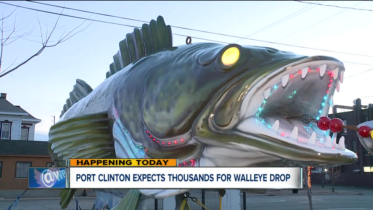 Port Clinton hosts annual Walleye Drop