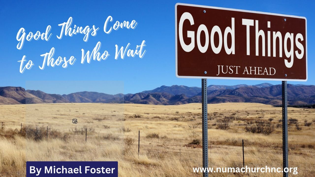 Now Is The Time To Wait On The Lord! | Michael Foster | NUMA Church NC