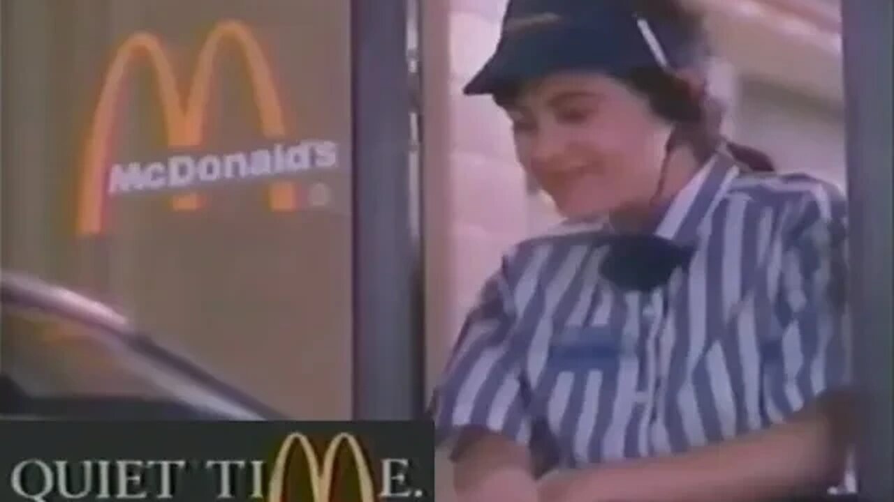 90's McDonald's Commercial "What You Want Is What You Get At McDonald's Tonight Jingle" (1993)