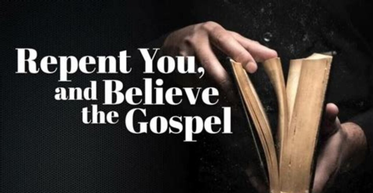 Repent and believe (return prodigal son/daughter)