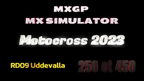 Mx Simulator 2023 MXGP RD09 Uddevalla