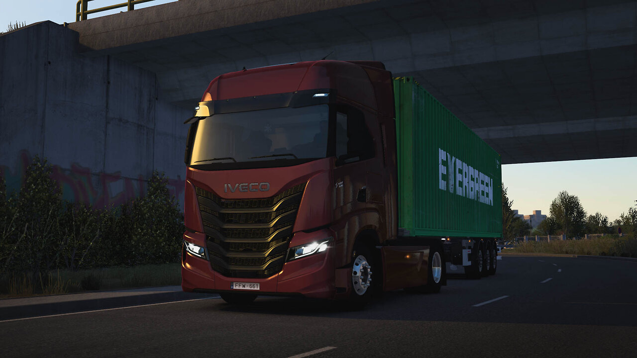 ETS2 Greece | Iveco S Way 580 | Thessaloniki EL to Larissa EL | Truck Batteries 14t