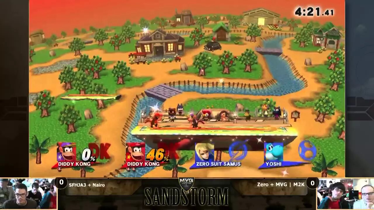 MVG Sandstorm: Doubles - SFHG3 + Nairo vs. ZeRo + MVG COG | Mew2king