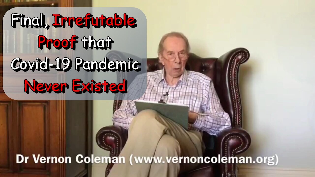 Final, Irrefutable Proof that the Covid-19 Pandemic Never Existed