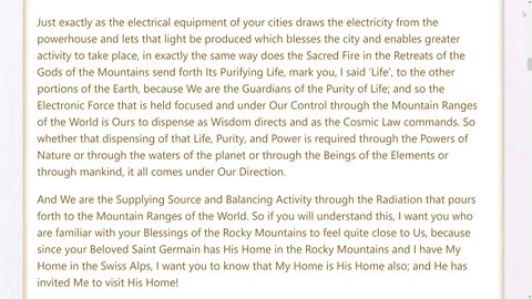 Part 7 - Gods Of The Mountain Ranges Discourses - 13 Jan 1954