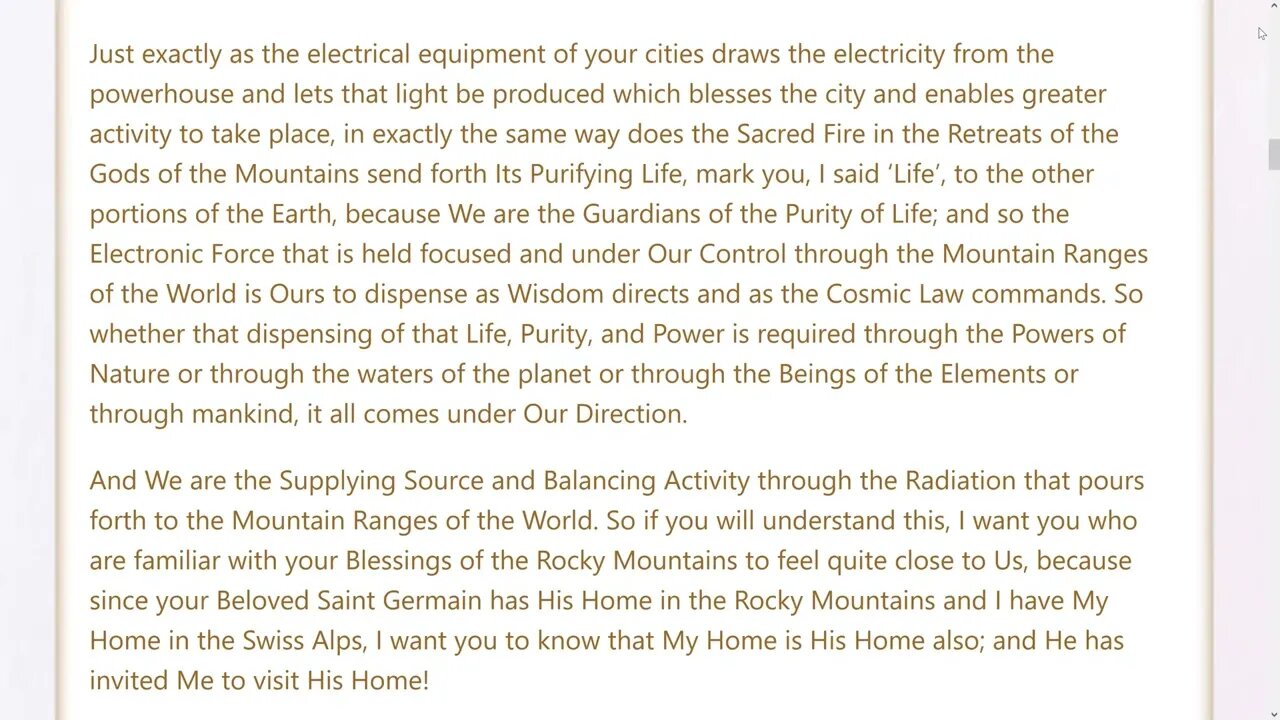 Part 7 - Gods Of The Mountain Ranges Discourses - 13 Jan 1954