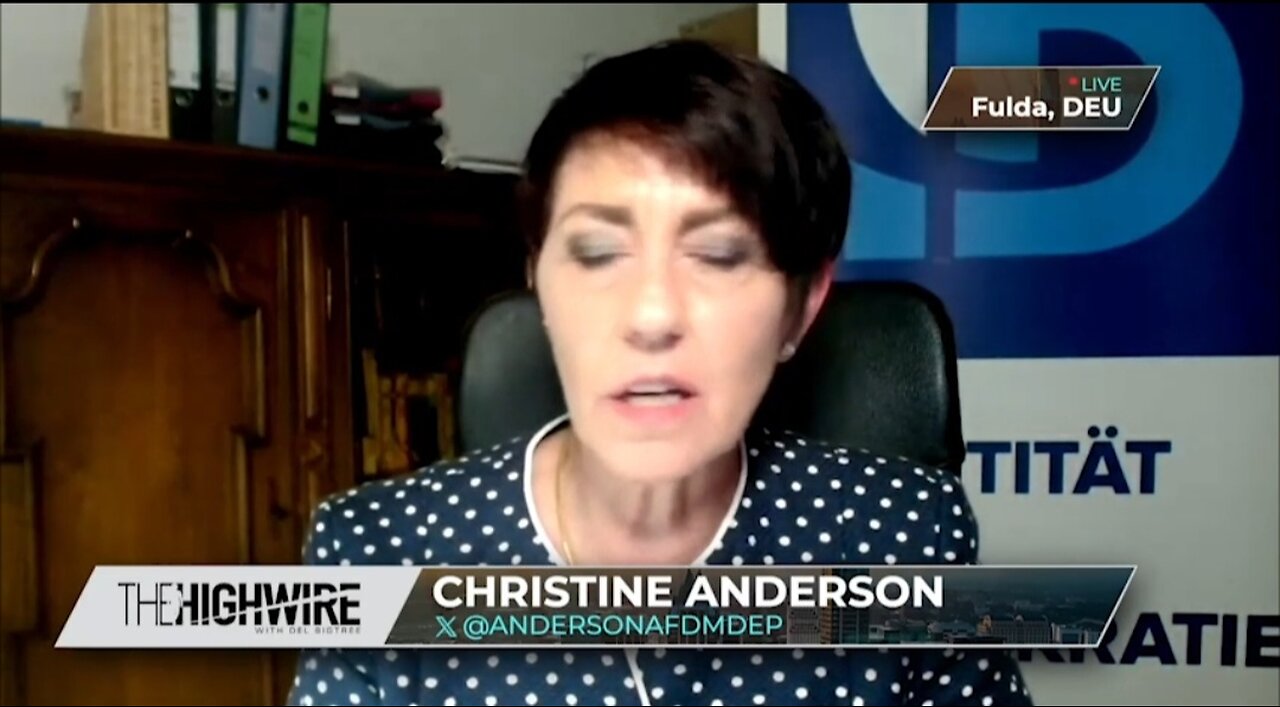 MEP Christine Anderson about the "Politactors"!