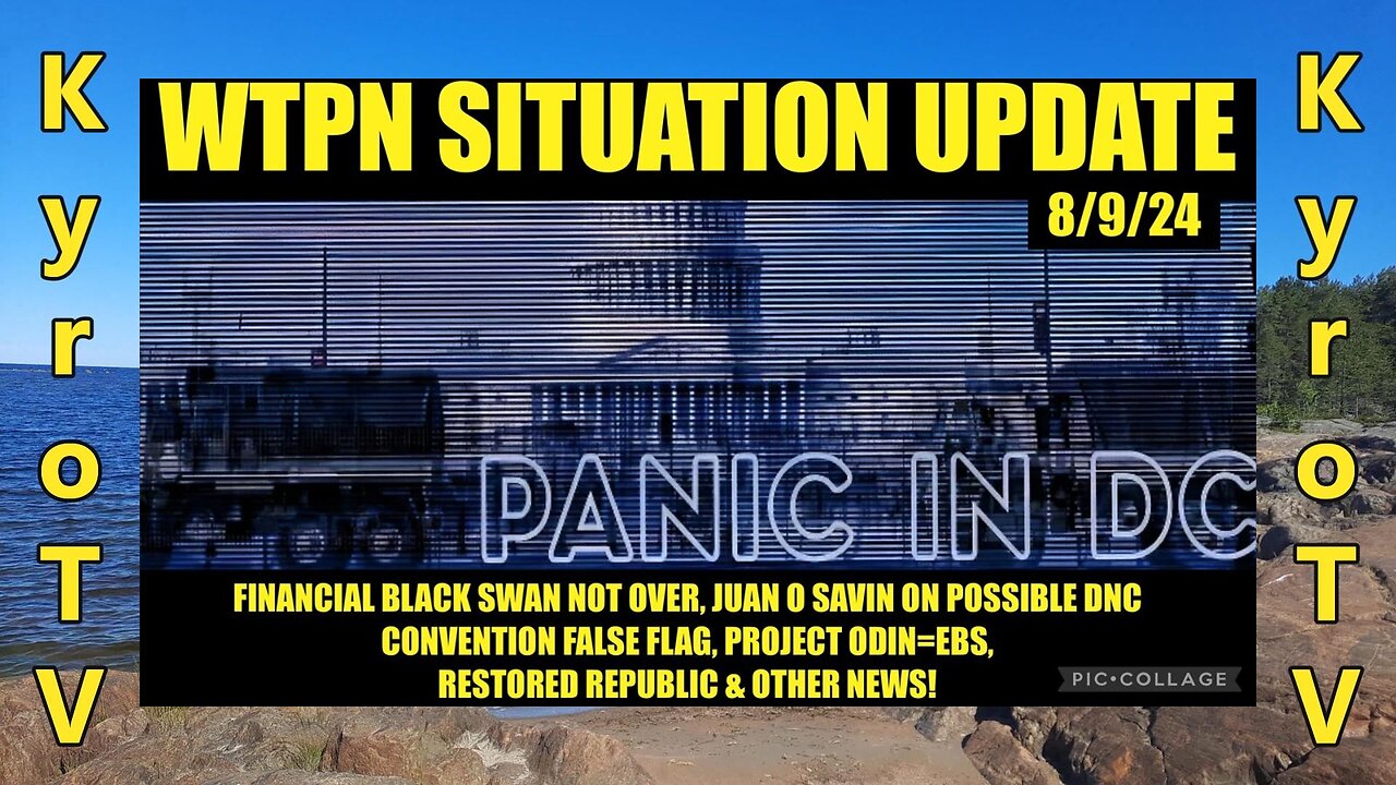 Situation Update - August 9, 2024 (edited version) (Swedish subtitles)