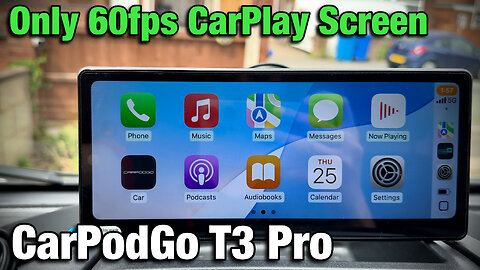 CarpodGo T3 Pro 60FPS Carplay & Android Auto Display Screen