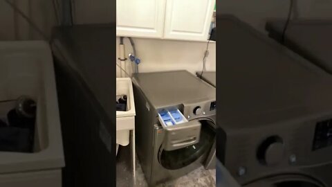 Laundry Machine Jumps Around! #MegaFails #Shorts
