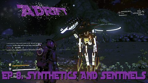 Synthetics and Sentinels (No Man's Sky Adrift)